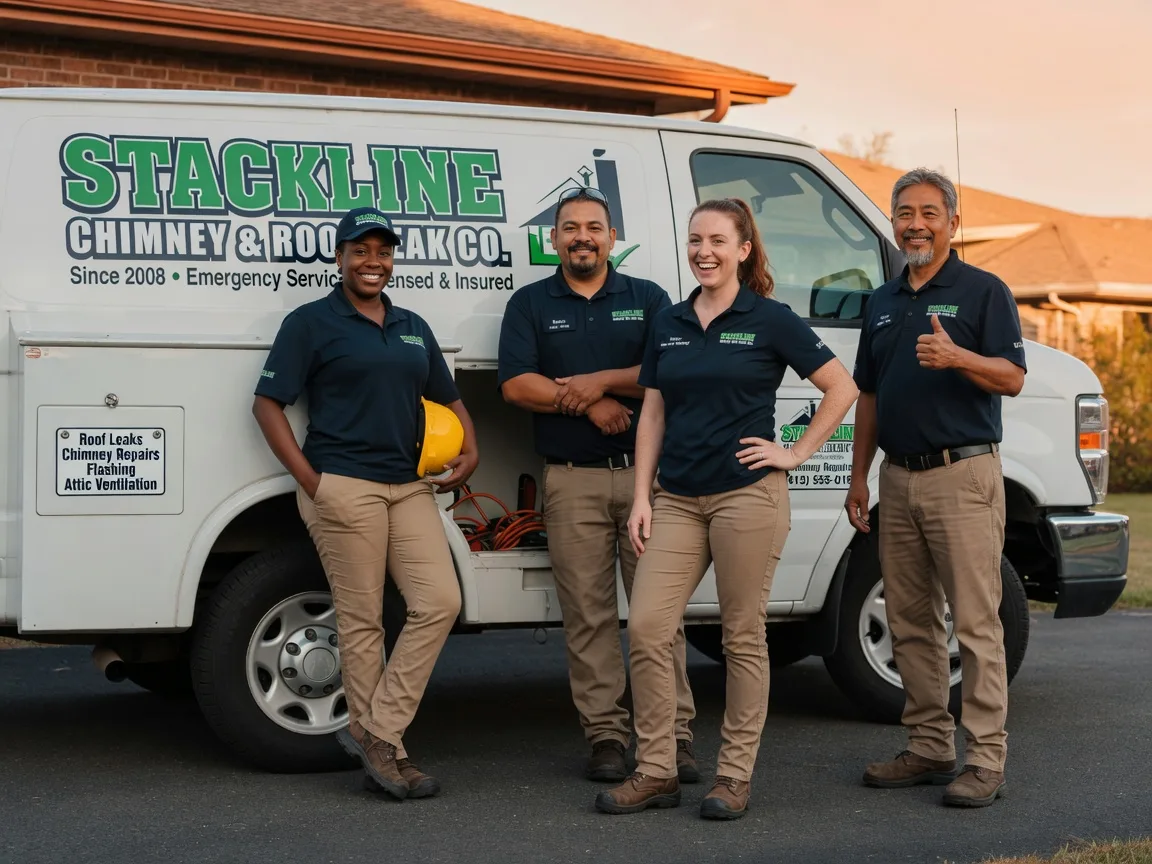 Chimney flashing repair company in Forrest, IL